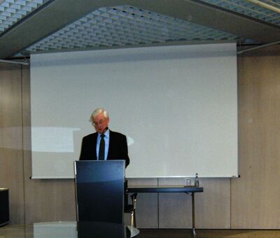 Vortrag Dr. Alfred Geisel